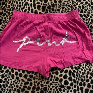 Victoria’s Secret Pink foil boxer Small